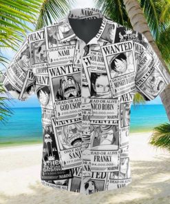 Strawhat One Piece Button Up Hawaiian Shirt