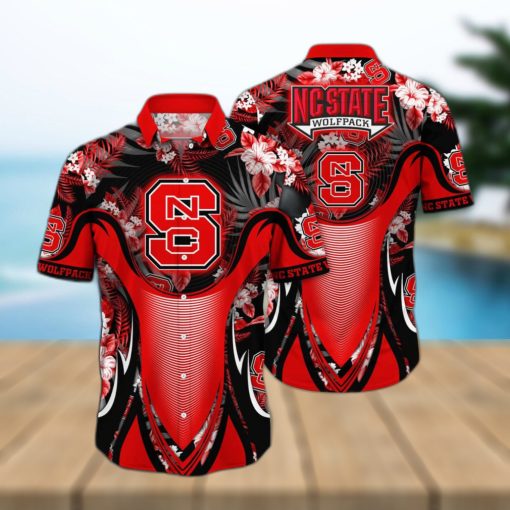 Stylish Aloha NCAA NC State Wolfpack Hawaiian Shirt Summer Gift For Friend