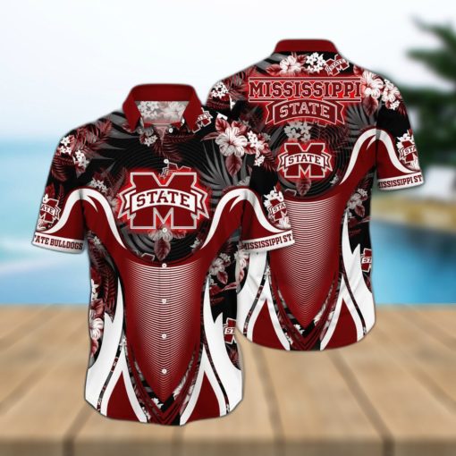 Stylish NCAA Mississippi State Bulldogs Hawaiian Shirt Cool Gift For Friend