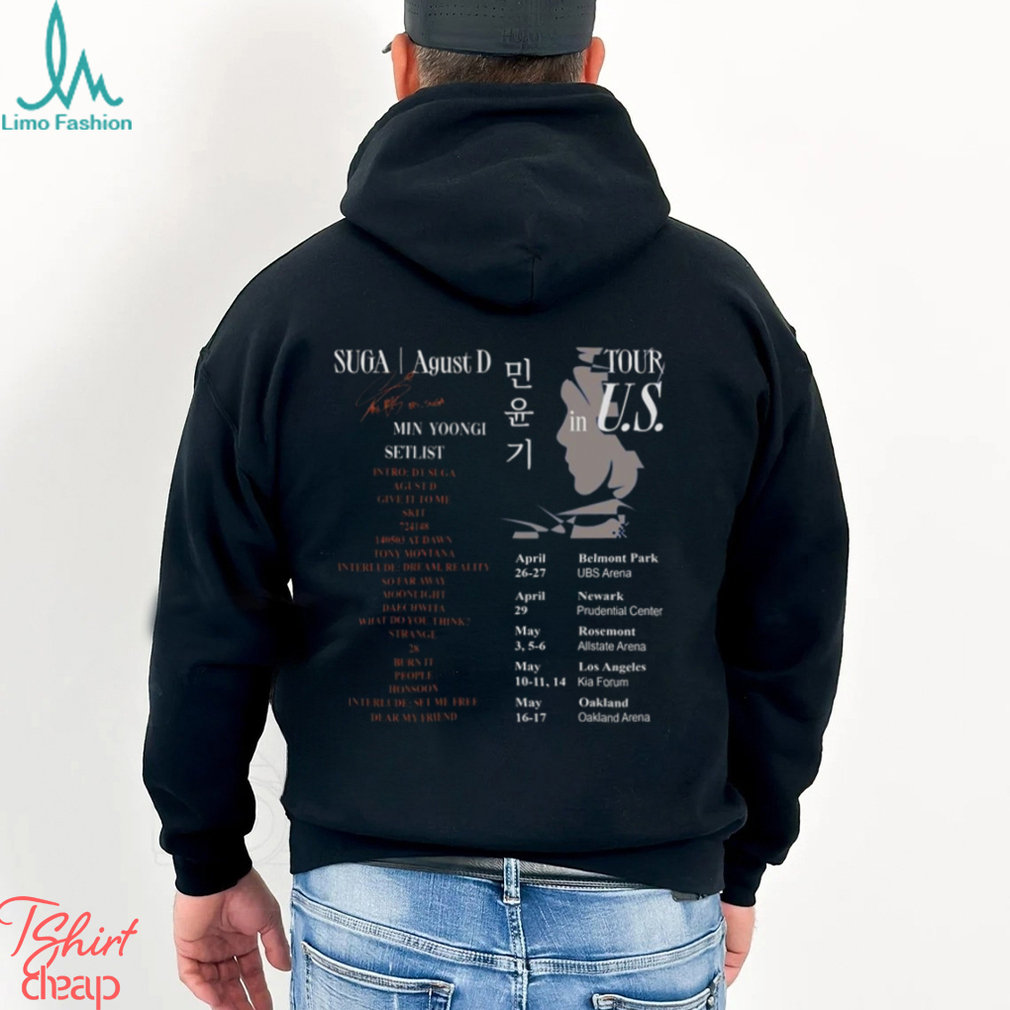 Suga Agust D Tour Sweatshirt World Shirt Classic Suga Agust D Tour Sweatshirt World Shirt Classic