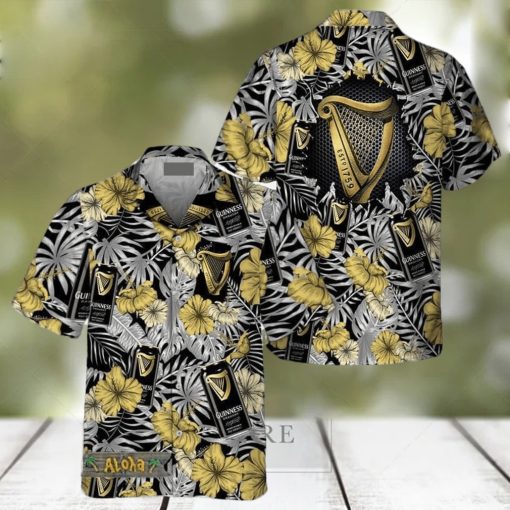 Summer Aloha Floral Guinness Beer Hawaiian Shirt For Men And Women Gift Hawaiian Beer