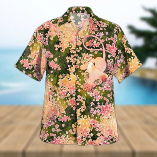 Summer Aloha Mew Pokemon Hawaiian Shirt Summer Gift For Friends