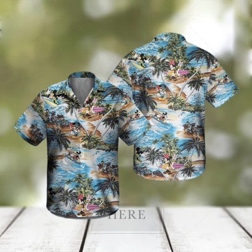 Summer Aloha Mickey Mouse Hawaiian Shirt Disney Gift For Beach Lovers