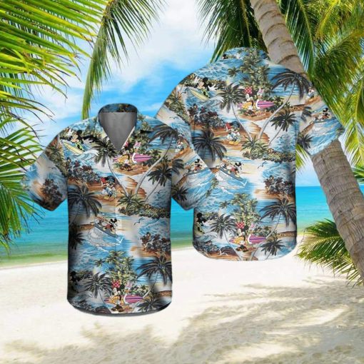 Summer Aloha Mickey Mouse Hawaiian Shirt Disney Gift For Beach Lovers