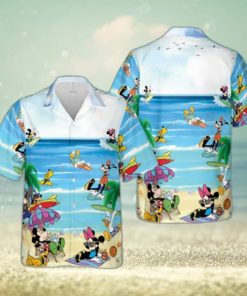 Summer Aloha Mickey Mouse Hawaiian Shirt Gift For Disney Lovers