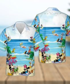 Summer Aloha Mickey Mouse Hawaiian Shirt Gift For Disney Lovers