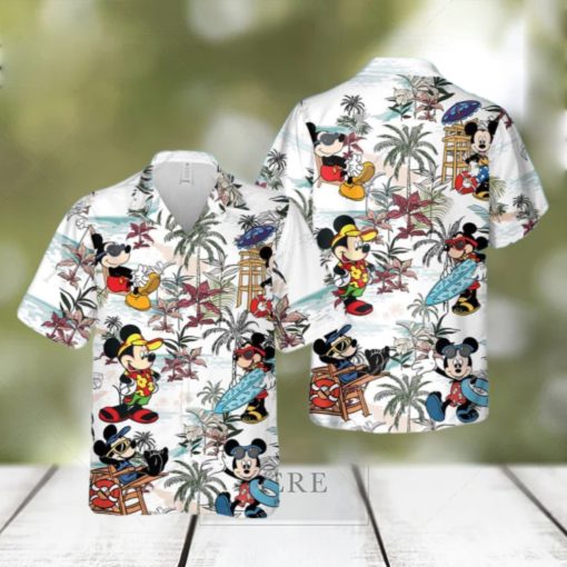 Summer Aloha Mickey Mouse Hawaiian Shirt Summer Gift For Friend