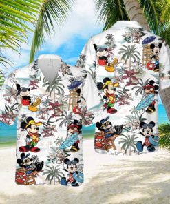 Summer Aloha Mickey Mouse Hawaiian Shirt Summer Gift For Friend