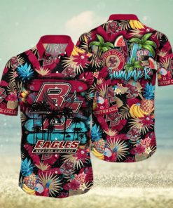 Summer Aloha NCAA Boston College Eagles Hawaiian Shirt Beach Gift For Dad