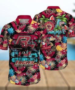 Summer Aloha NCAA Boston College Eagles Hawaiian Shirt Beach Gift For Dad