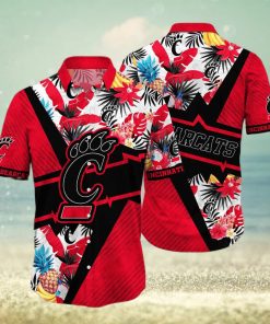 Summer Aloha NCAA Cincinnati Bearcats Hawaiian Shirt Pineapple Pattern