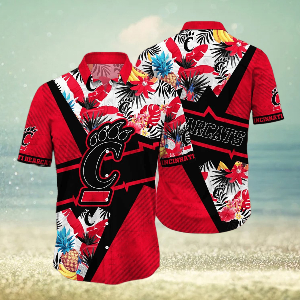 Summer Aloha NCAA Cincinnati Bearcats Hawaiian Shirt Pineapple Pattern