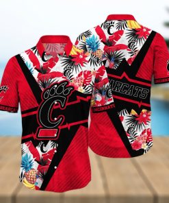 Summer Aloha NCAA Cincinnati Bearcats Hawaiian Shirt Pineapple Pattern