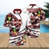 Vintage Aloha NCAA Mississippi State Bulldogs Hawaiian Shirt Custom Name Gift For Dad