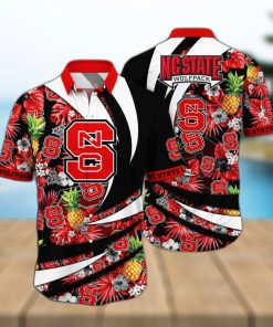 Summer Aloha NCAA NC State Wolfpack Hawaiian Shirt Pineapple Gift For Best Friend