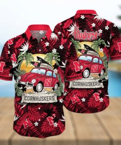 Summer Aloha NCAA Nebraska Cornhuskers Hawaiian Shirt Gift For Sporty Husband