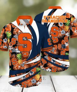 Summer Aloha NCAA Syracuse Orange Hawaiian Shirt Gift For Beach Lovers