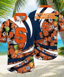 Summer Aloha NCAA Syracuse Orange Hawaiian Shirt Gift For Beach Lovers