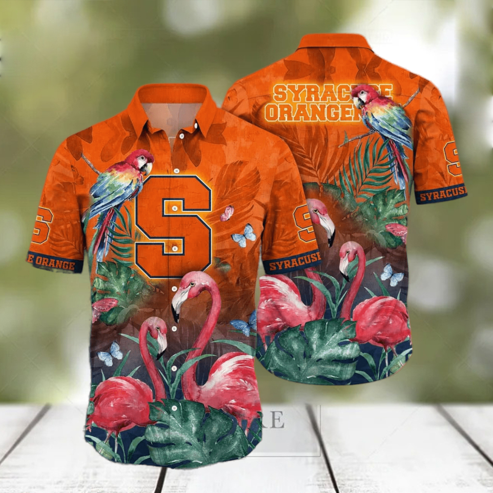 Syracuse Orange NCAA Hawaiian Shirt Midsummertime Aloha Shirt - Trendy Aloha