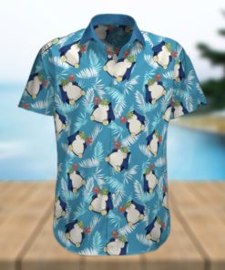 Summer Aloha Snorlax Pokemon Hawaiian Shirt Gift For Beach Vacation