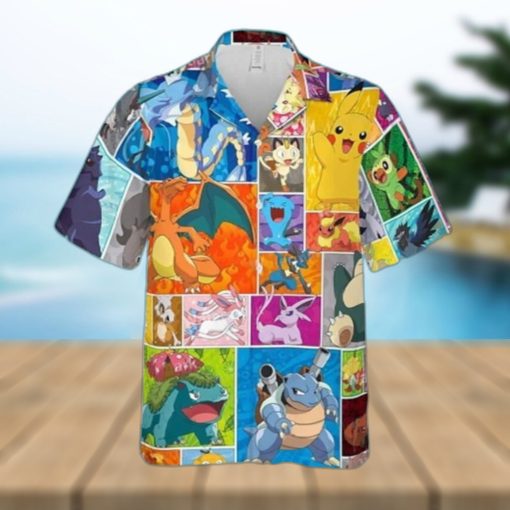 Summer Trip Family Pokemon Hawaiian Shirt Gift For Beach Trip