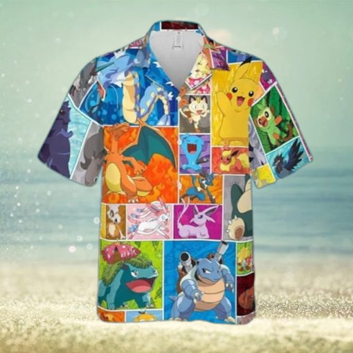 Summer Trip Family Pokemon Hawaiian Shirt Gift For Beach Trip