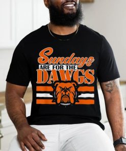 Sundays Are For The Dawgs Cleveland Ohio Gift Dawg Shirt