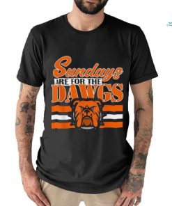 Sundays Are For The Dawgs Cleveland Ohio Gift Dawg Shirt