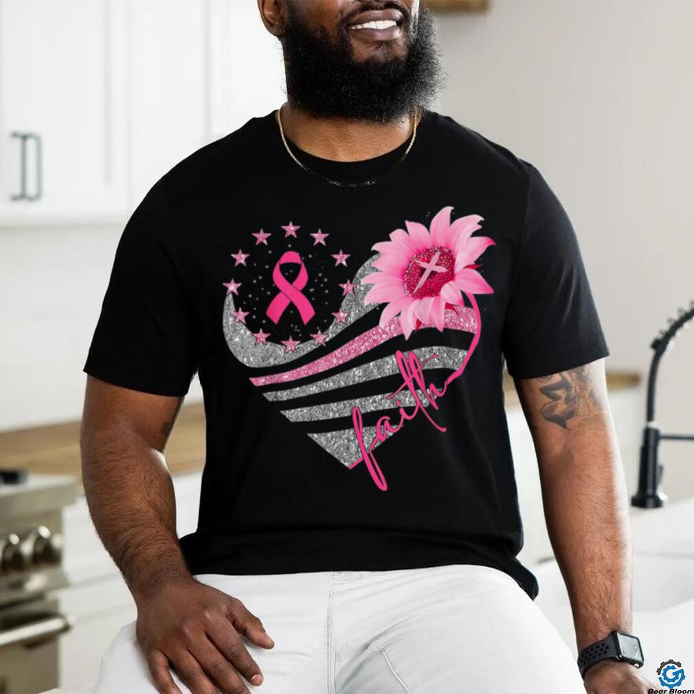 Personalized Breast Cancer Awareness T-Shirt - I Support Design - White - 2XL (Mens 50/52- Ladies 22/24) by My Walk Gear