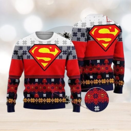 Superman Dc Christmas Ugly Sweater Party