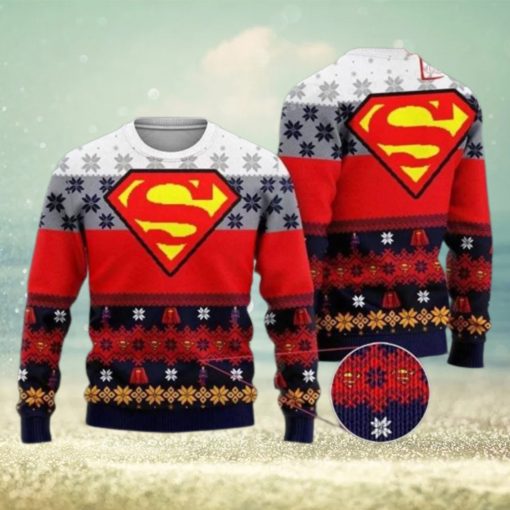 Superman Dc Christmas Ugly Sweater Party