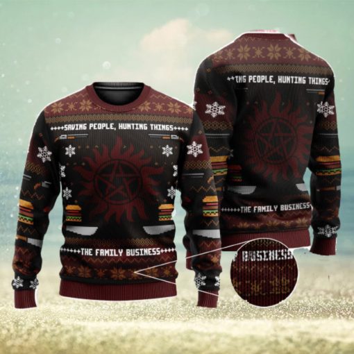 Supernatural 3D All Over Printed Christmas Ugly Sweater Men And Women Gift