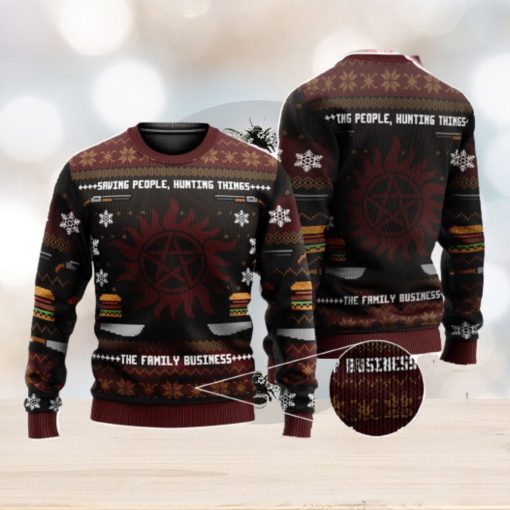 Supernatural 3D All Over Printed Christmas Ugly Sweater Men And Women Gift