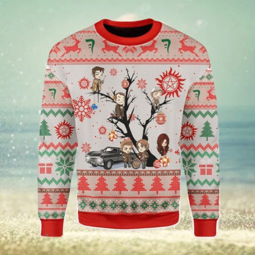 Supernatural Ugly Christmas Sweater Xmas Gift Men And Women Christmas Sweater