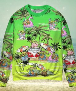 Sw Disney Baby Yoda Cool Ugly Christmas Sweater