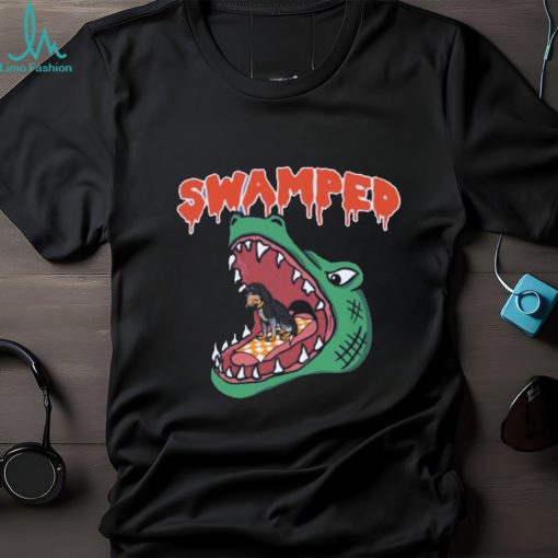 Swamped Gator Dog Shirt
