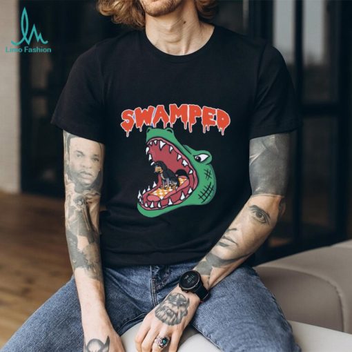 Swamped Gator Dog Shirt
