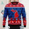 Pride Georgia Bulldogs Ugly Christmas Sweater Crimson Red And White