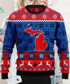 Sweet Home Michigan Ugly Christmas Sweater Gift Men Women