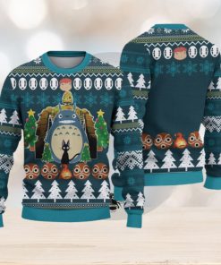 T O T O R O Christmas Gift For Holiday A N I M E 3D Ugly Christmas Sweater