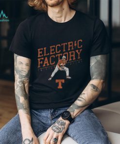 TEXAS BASEBALL TRISTAN STEVENS ELECTRIC FACTORY SHIRT