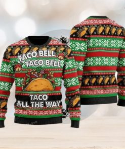 Taco All The Way Ugly Sweater Party