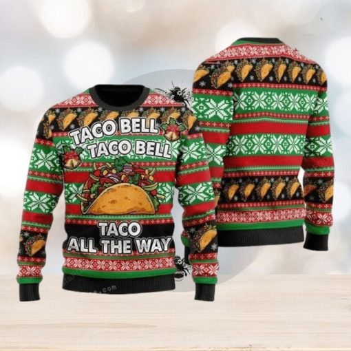 Taco All The Way Ugly Sweater Party