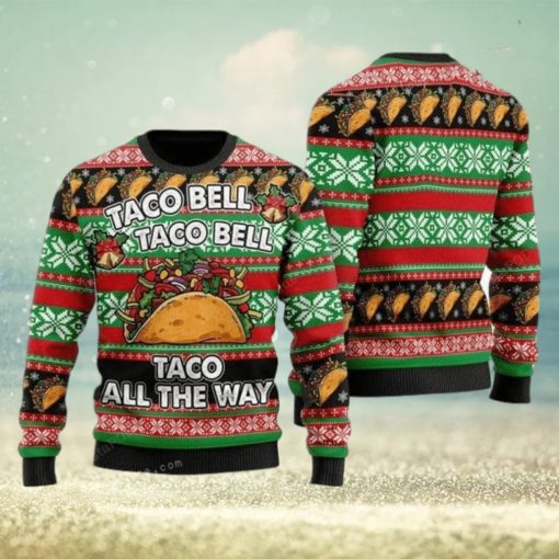 Taco All The Way Ugly Sweater Party