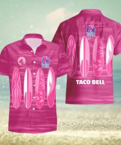 Taco Bell Surfboard Funny Summer Beach Hawaiian Shirt And Shorts