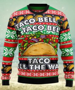 Tacos Taco Bell Ugly Christmas Sweater Thankgiving Gift Men Women