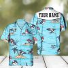 Floral Tropical Black Cat Hawaiian Shirt Unisex Adult Hw5819