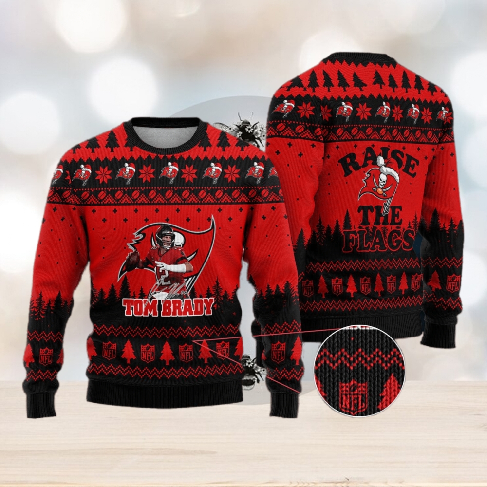 NFL Tampa Bay Buccaneers New Season Apparel Ugly Christmas 3D