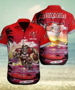 Tampa Bay Buccaneers American football Strong Man Hawaiian Shirt