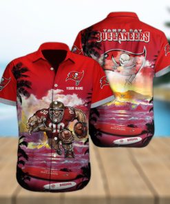 Tampa Bay Buccaneers American football Strong Man Hawaiian Shirt